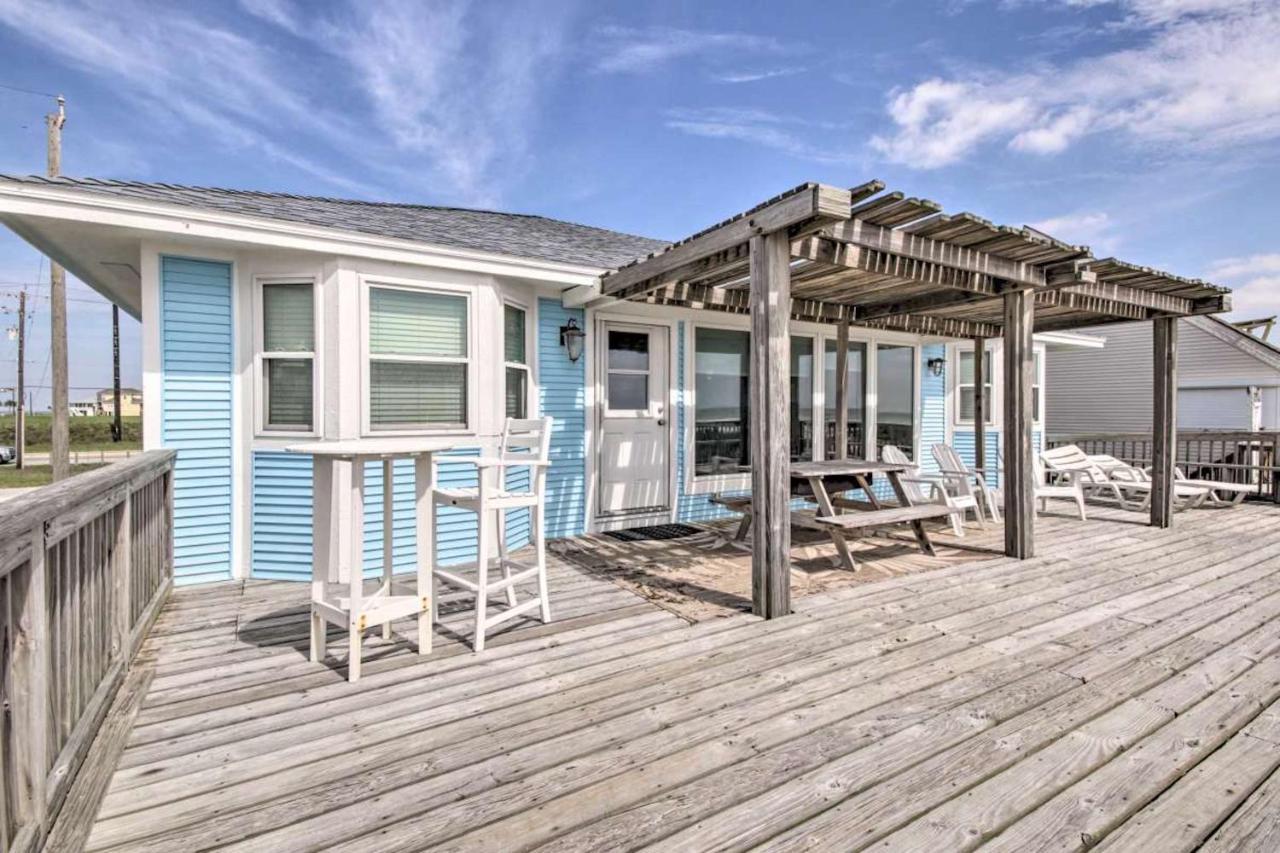 Gulf Front Retreat Villa Galveston Exteriör bild